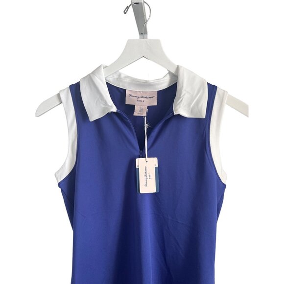 Tommy Bahama Golf UPF 50 Moisture Wicking Sleeveless Polo - Picture 2 of 3